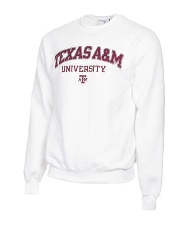Champion Texas A&M Power Blend Crew Neck