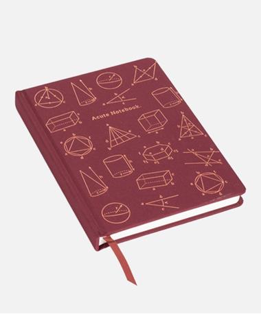 Geometric Bookcloth Journal