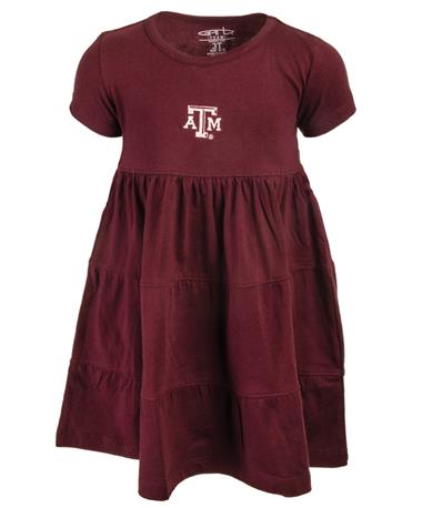Garb Texas A&M Tod Jasmine Ruffle Dress