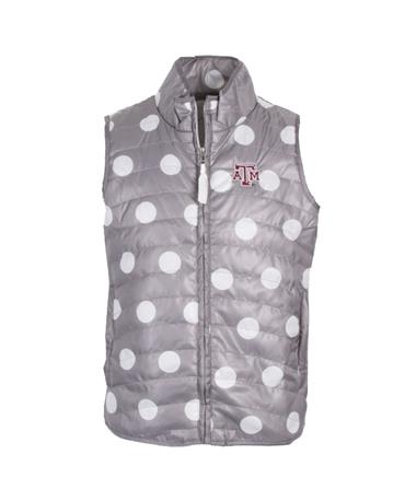 Garb Texas A&M Toddler Alexandria Quilt Vest