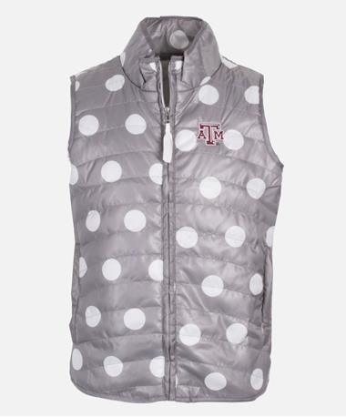 Garb Texas A&M Youth Alexandria Quilt Vest