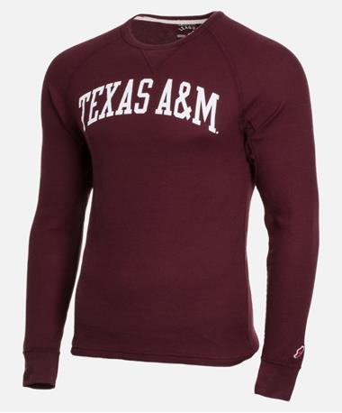 League TAMU Wellfleet Waffle Long Sleeve