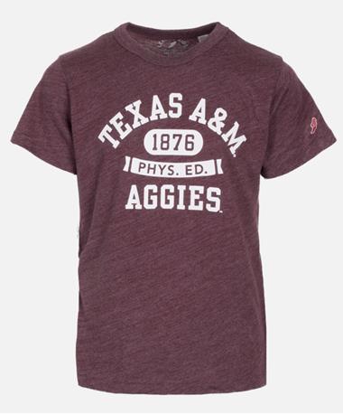 League Texas A&M Kids Victory Falls Tee