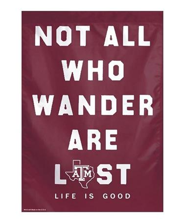 Life is Good Texas A&M Aggie Banner