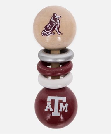 Texas A&M Aggie Baby Rattle