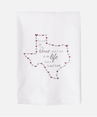 Texas Home Life Towel