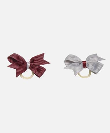 Two Tone Pet Bow Pair