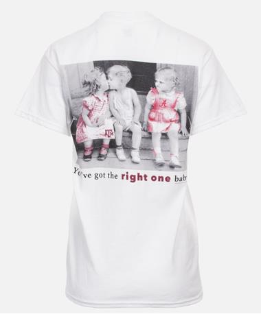 Texas A&M Kids Kissing Bama T Shirt