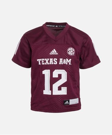 Toddler Adidas Texas A&M 12 Chase Jersey
