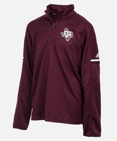Adidas A M Lonestar Youth Knit Qtr Zip
