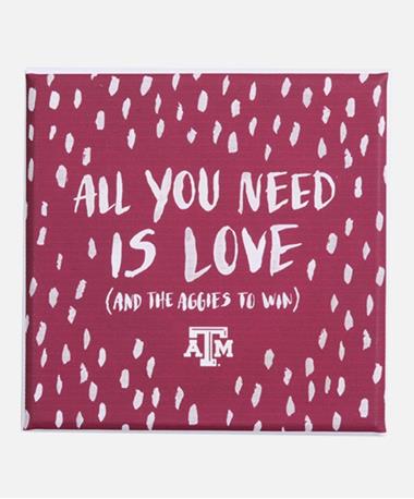 All You Need is Love Canvas