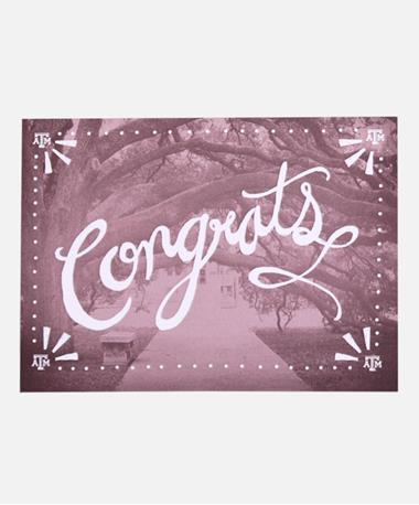 Texas A&M Aggie Congrats Card