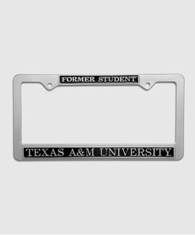 Texas A&M Former Student License Plate Frame