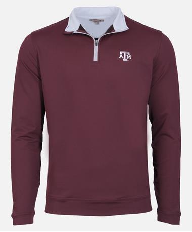 Texas A&M Peter Millar Perth Quarter Zip