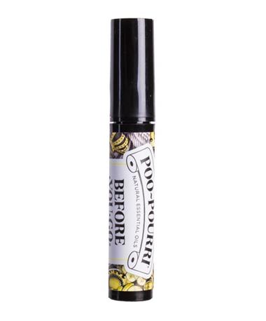 Poo Pourri Orig Citrus w White Plate Art