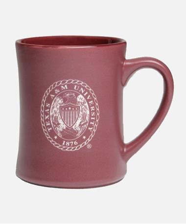Texas A&M Aggie Ring Crest Matte Mug