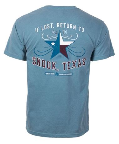 If Lost Return To Snook Texas SS T Shirt