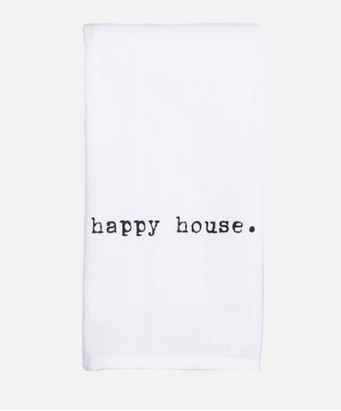 Happy House Hand Towel