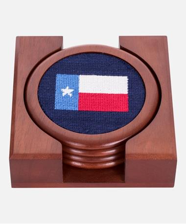 Smathers & Branson TX Flag Coaster Set
