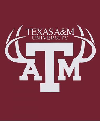 Texas A&M Aggie Deer Block Decal