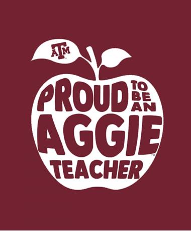Proud To Be An Aggie Teacher Decal