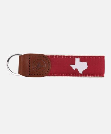 State Traditions Texas Maroon Key Fob