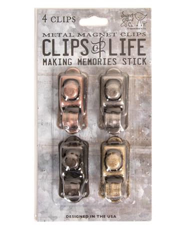 4 Pack Clip Magnets