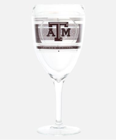 Texas A&M Aggie Tervis Wine Glass
