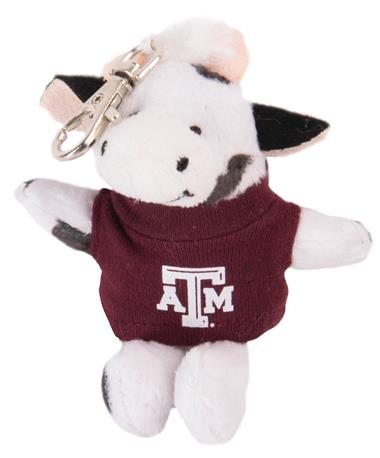 Texas A&M Wild Bunch Cow Keychain
