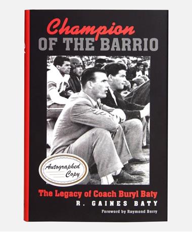 Champion Of The Barrio Autographed Copy