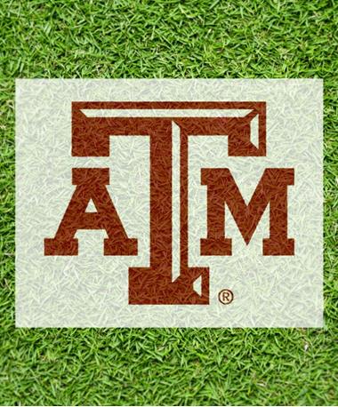 Texas A&M Aggie Yard Stencil