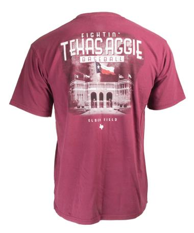 Fightin Texas Aggie Baseball SS T Shirt
