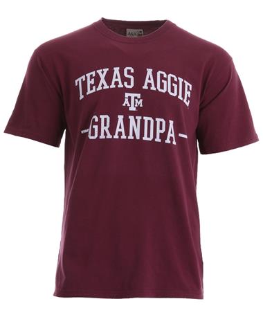 Texas A&M Aggie Grandpa Arched T Shirt