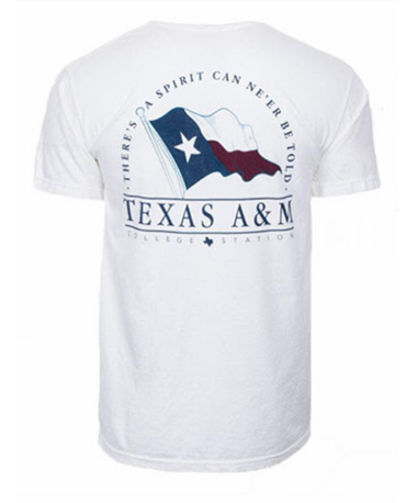 Texas A&M Flag Theres A Spirit T Shirt