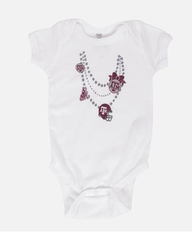 Texas A&M Aggie Jewelry Onesie