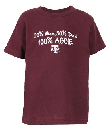 100 Percent Aggie Toddler T Shirt
