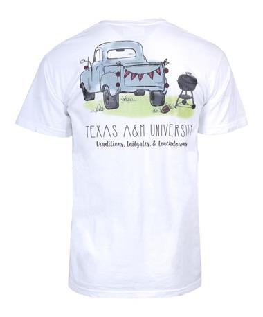Texas A&M Aggie Tailgate Truck T Shirt