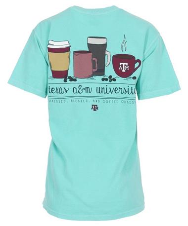 Texas A&M Stress Bless Coffee Obsessed