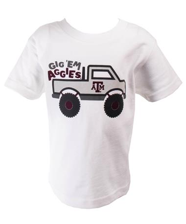 Toddler Texas A&M Monster Truck T Shirt