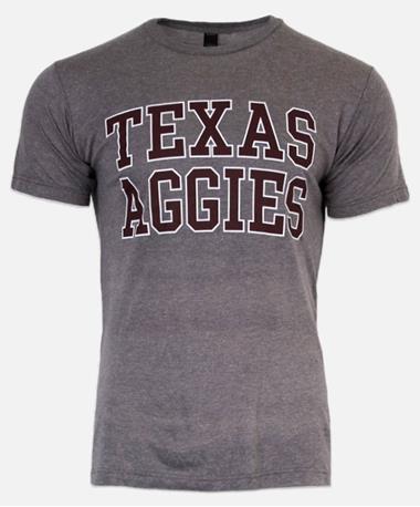 Texas A&M Classic Stack Logo T Shirt