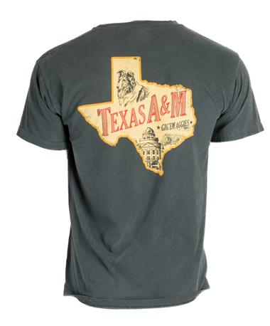 Texas A&M Aggie Texas Bock T Shirt