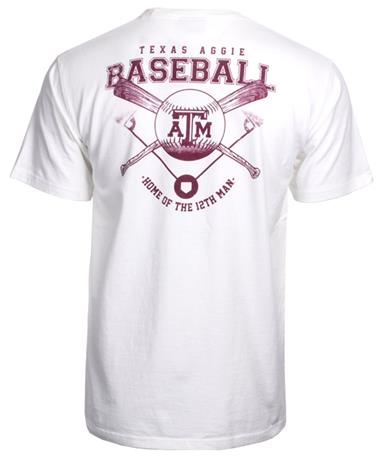 Texas A&M Baseball Home Plate T Shirt