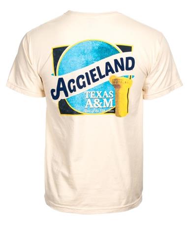 Texas A&M Aggie Maroon Moon T Shirt
