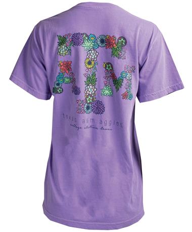 Texas A&M Drawn Succulent Cactus T Shirt