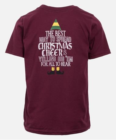 Youth Yelling Gig Em For All To Hear Tee