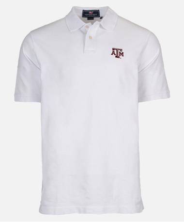 Vineyard Vines TAMU Mens Classic Polo