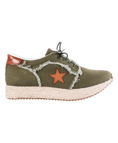 Espadrille Lace Up Sneaker