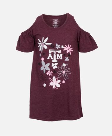 Wes Willy A M Juniors Cold Shoulder Top