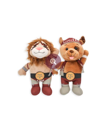 Texas A&M Wrestling Plush Bundle (NEW PRODUCT)